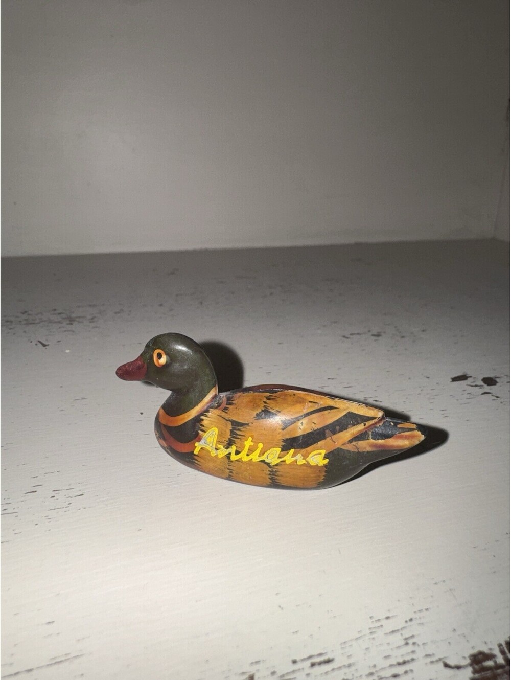 Vintage Duck ART Statue Sculpture Decor Bird